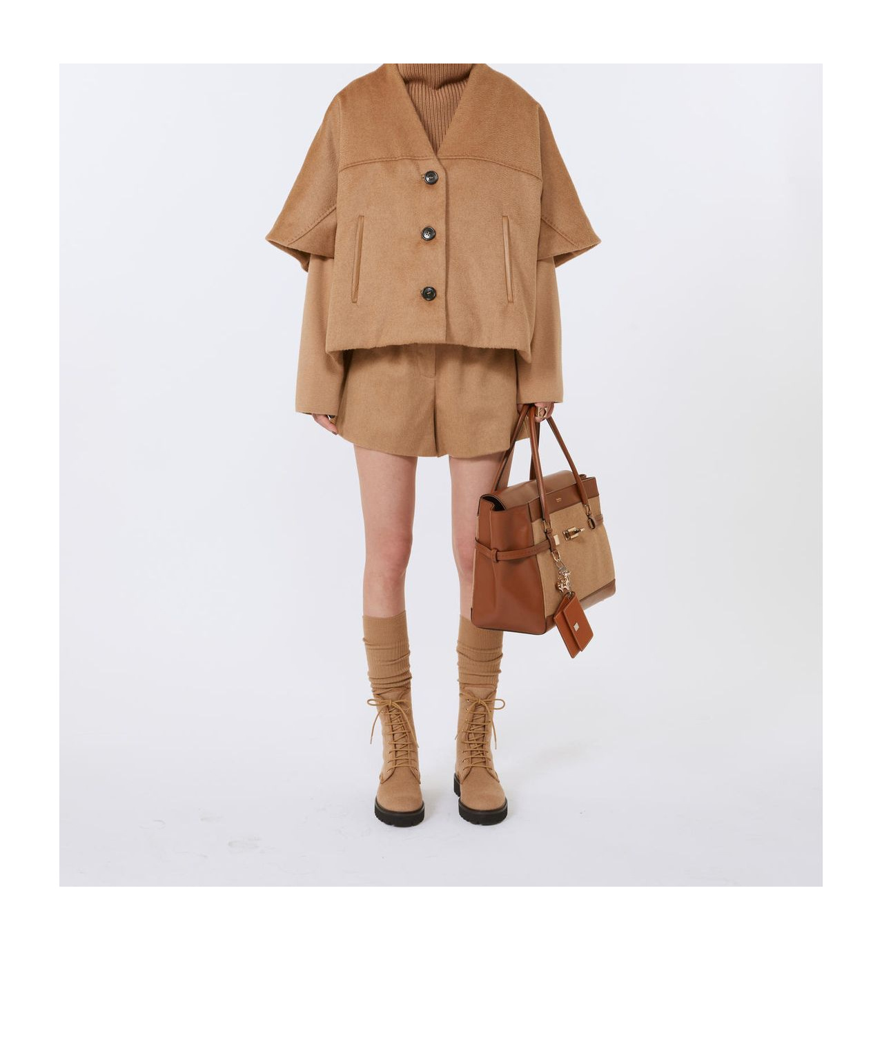 Max Mara Medium Margaux Shoulder Bag In Brown
