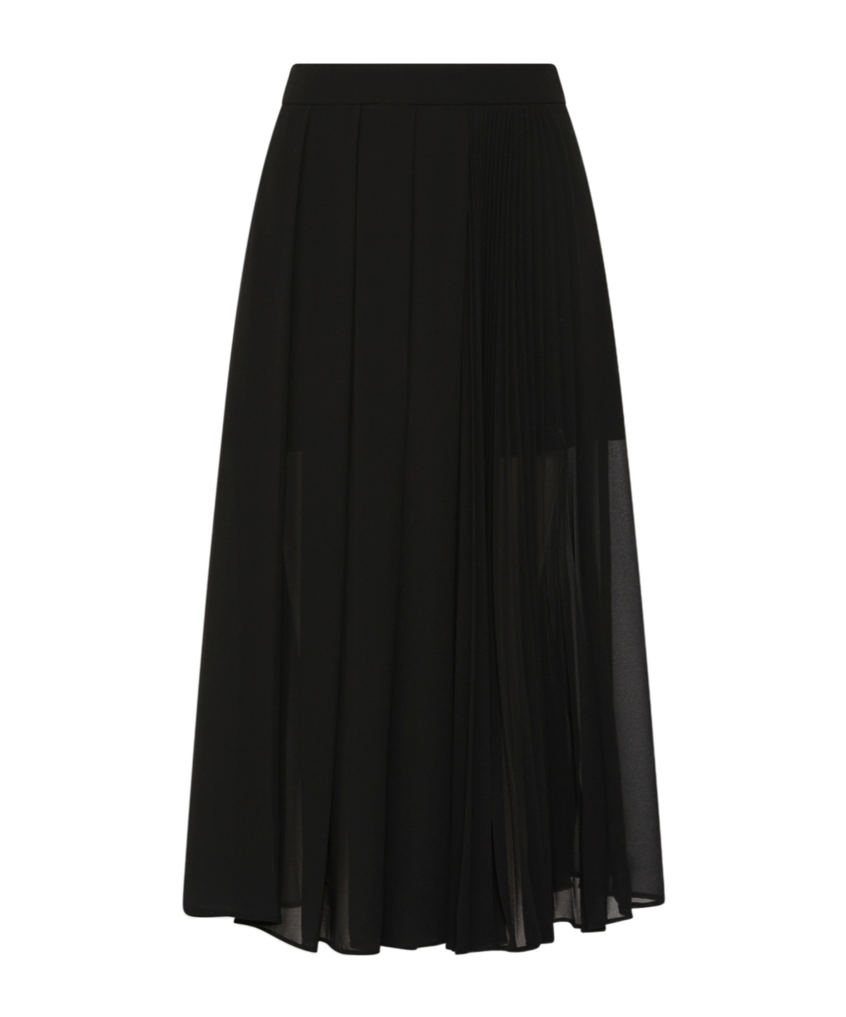 Marella Pleated Skirt In Black