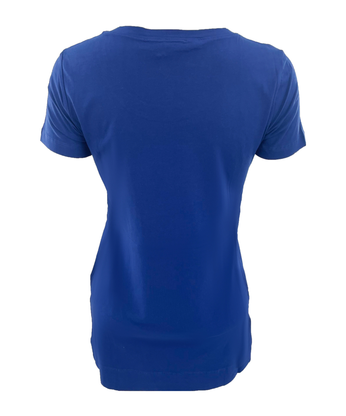 Moschino Item O-neck Short-sleeved T-shirt In Blue