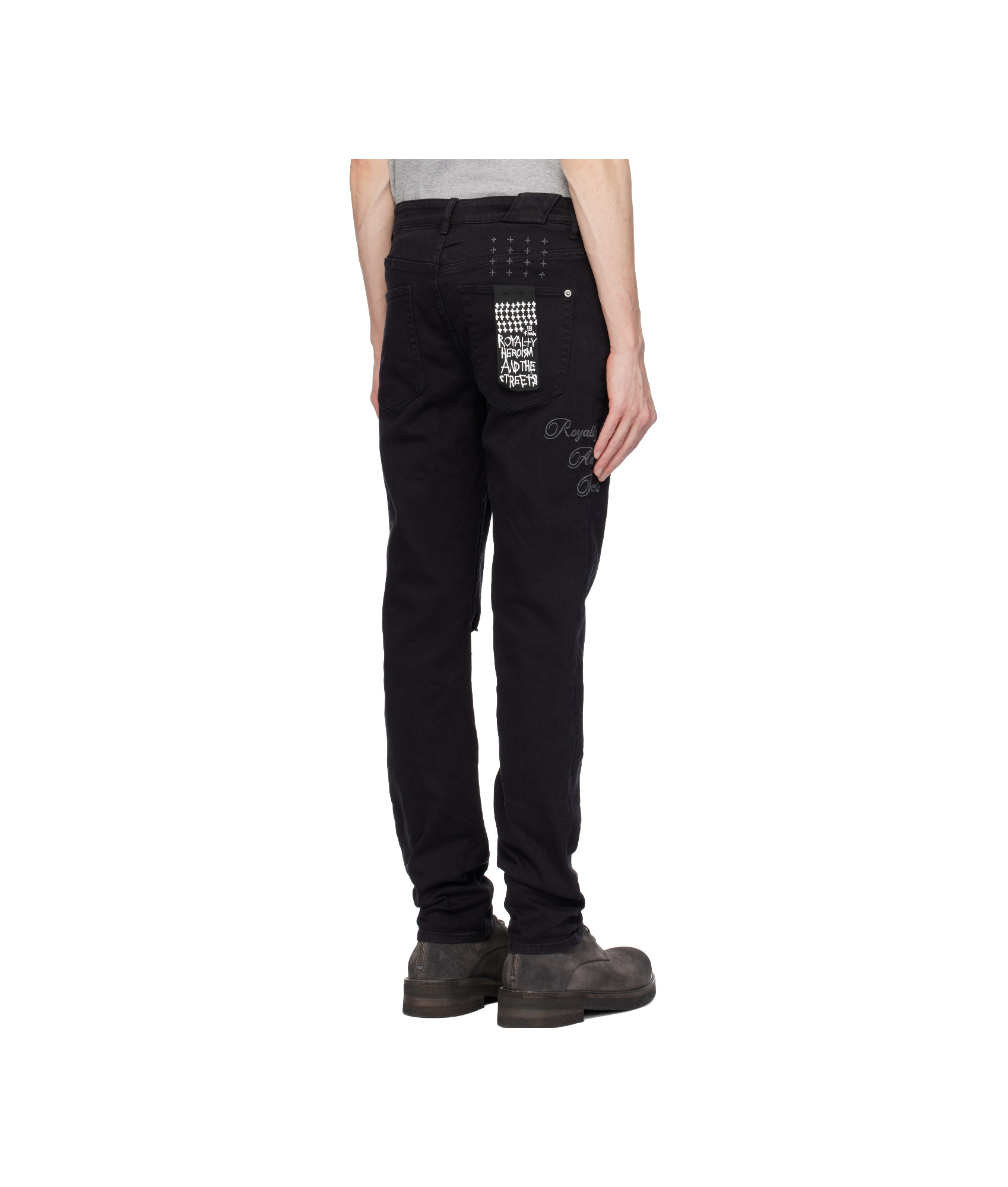 KSUBI CHITCH GHOSTED LOCK UP JEANS