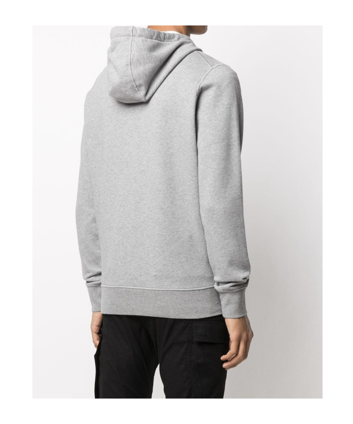 Stone Island 6100061 Organic Cotton Fleece In Gray