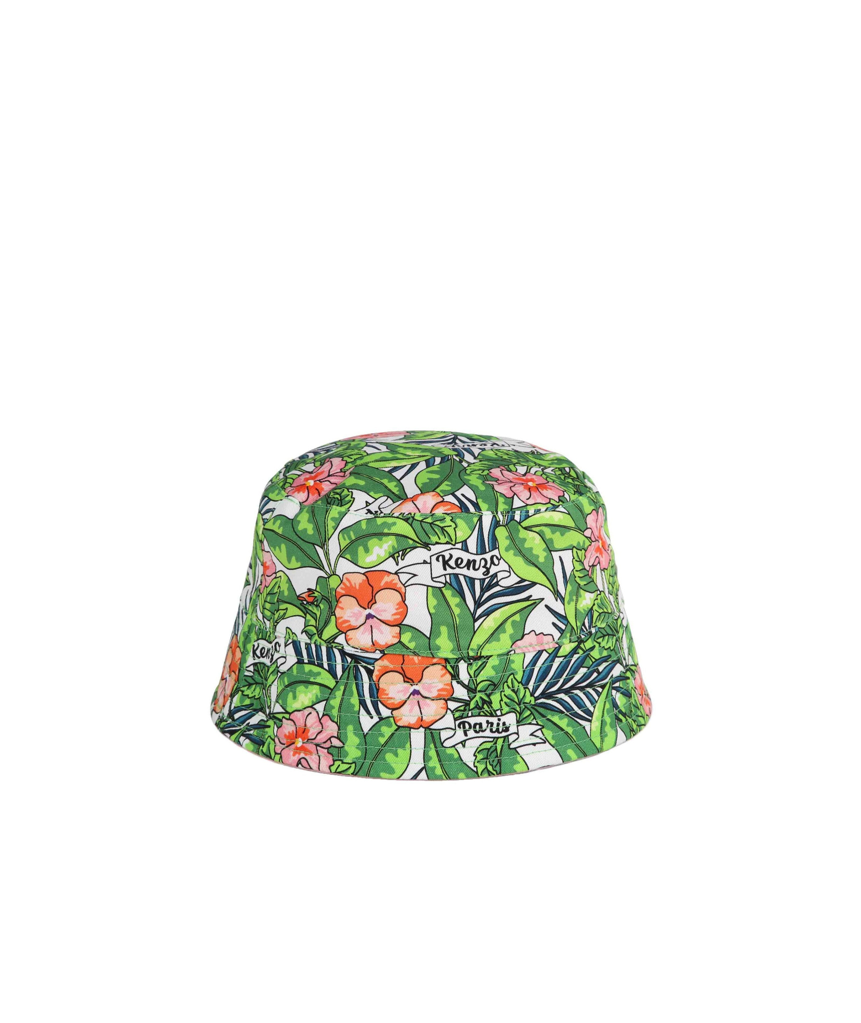 Kenzo Reversible Boke Flower Bucket Hat In Nude