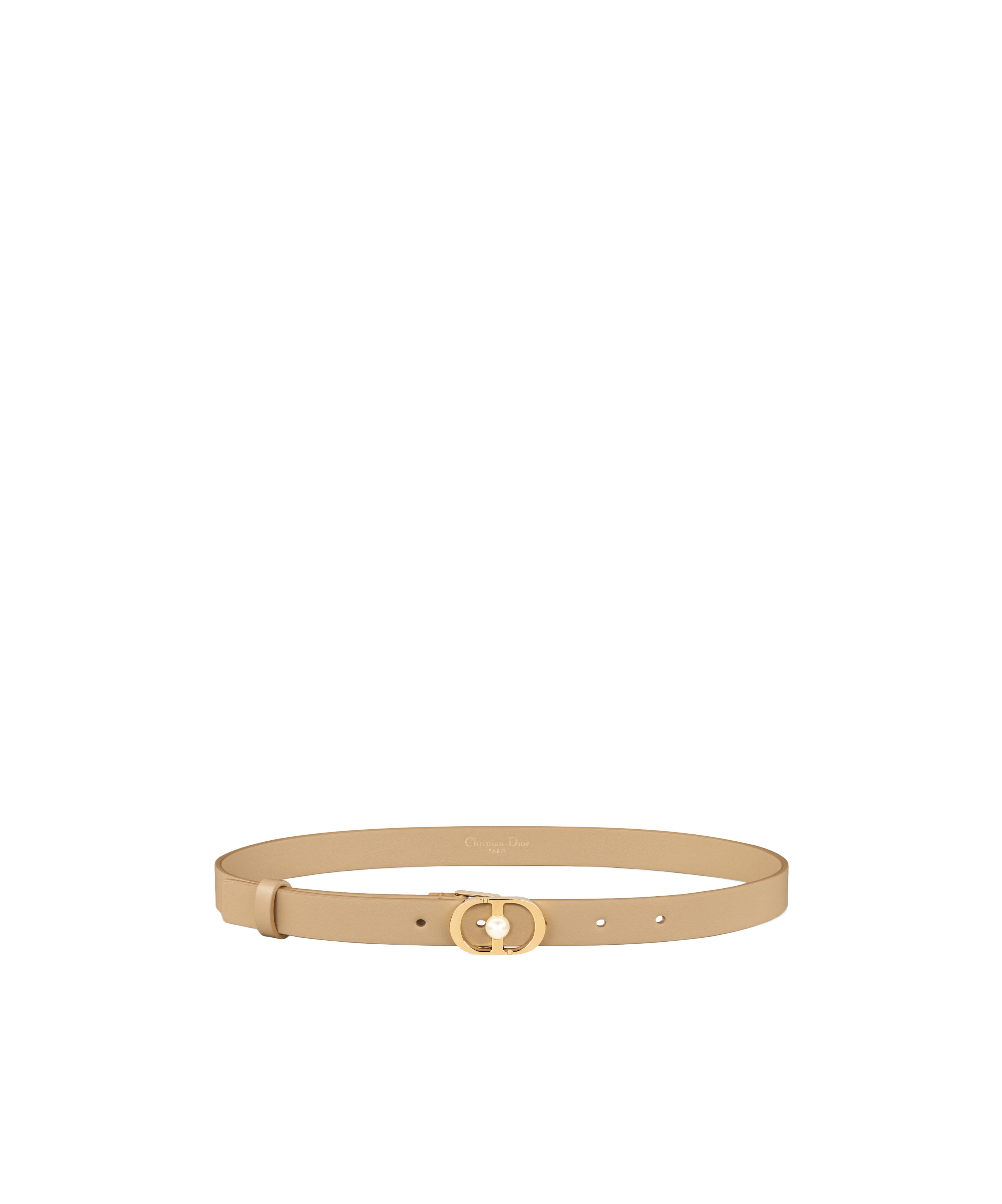 Dior 30 Montaigne Jolie Belt In Nude