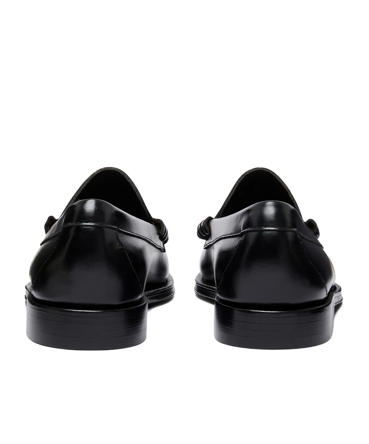 G.h. Bass & Co. Weejuns Larson Weave Loafers In Black