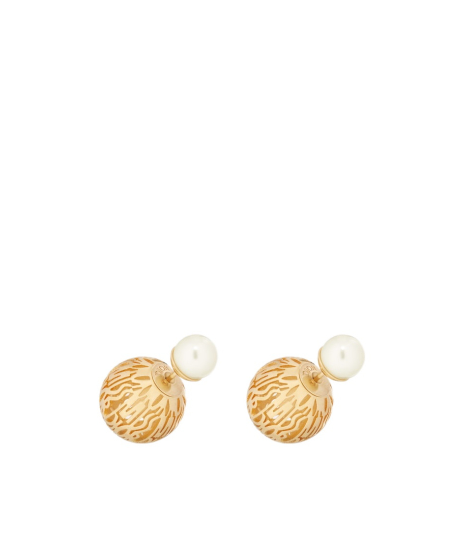 Dior Tribales Earrings In Gold