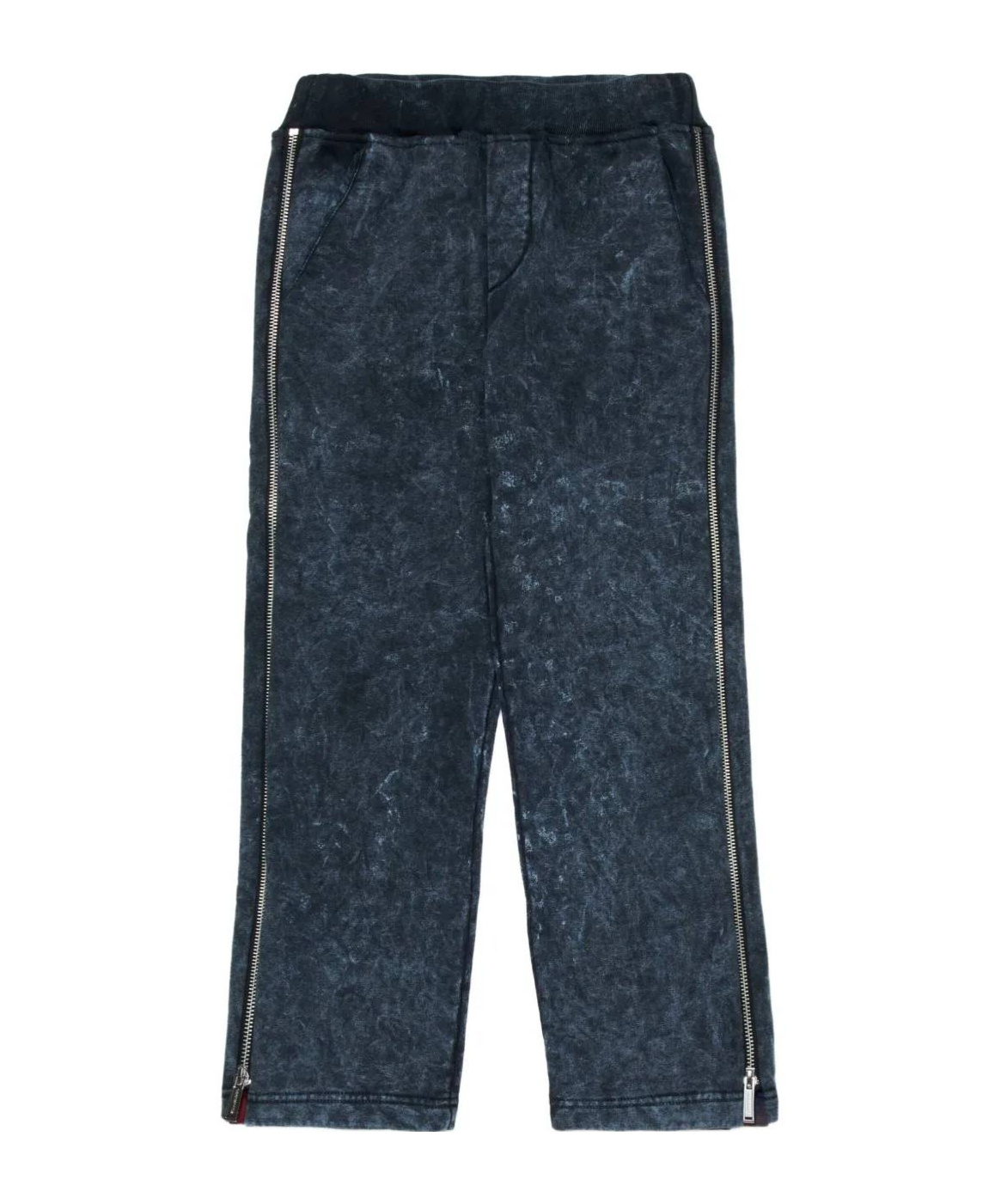 Dsquared2 Bleached-effect Trousers In Blue