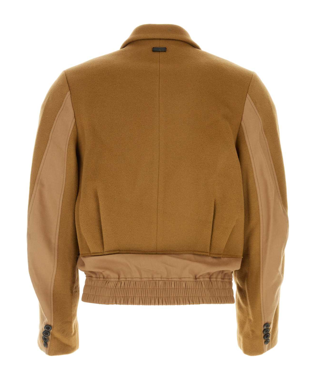 Ader Error Splicing Single-breasted Blazer In Brown