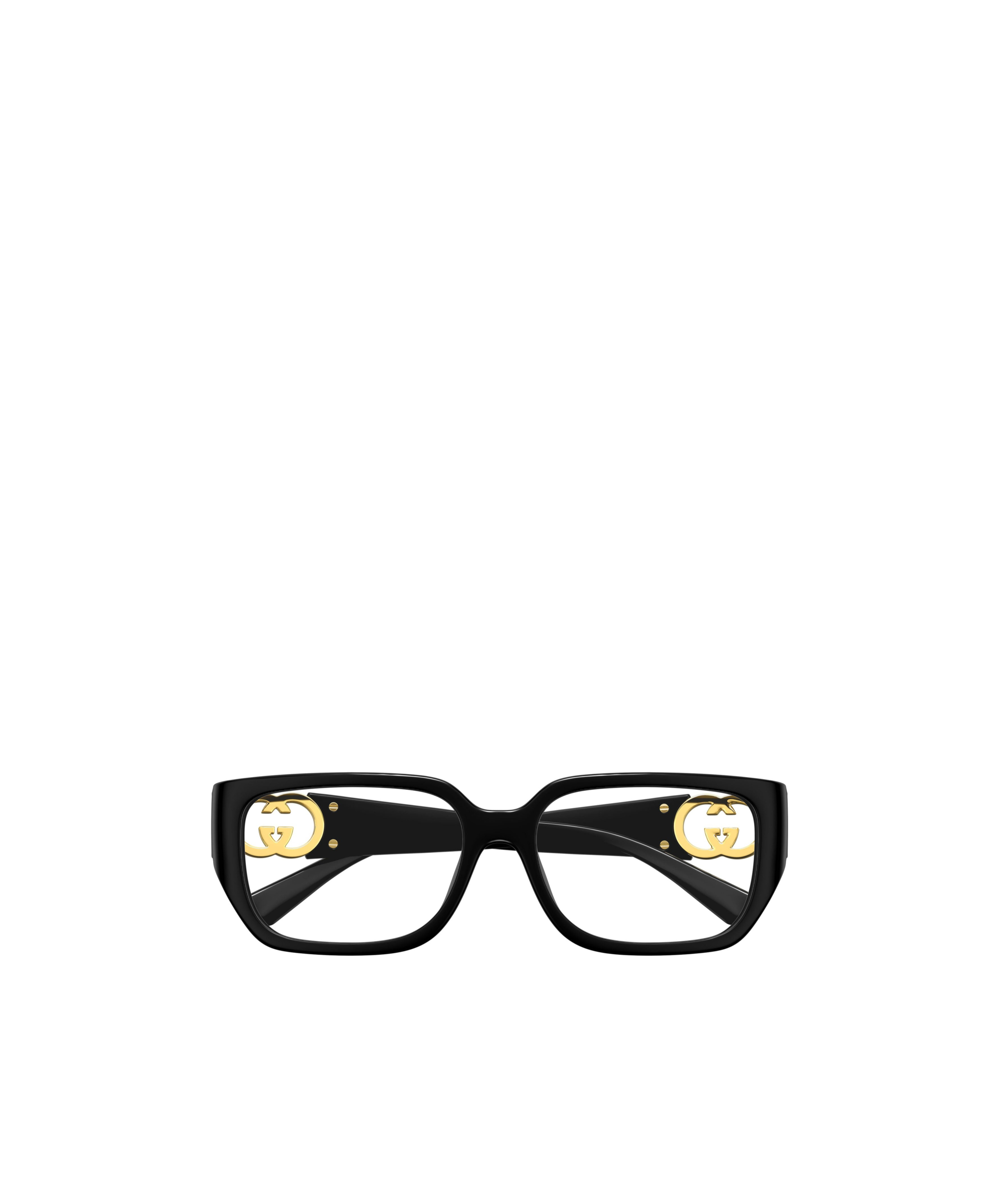 Gucci Geometrically Framed Flat Mirror In Black