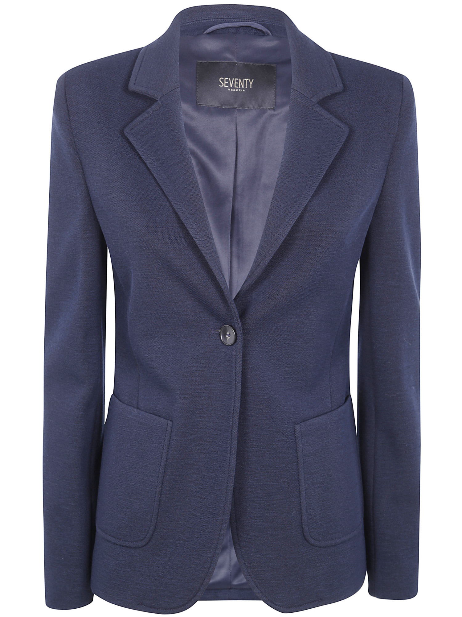 Seventy Single-breasted Blazer In Black