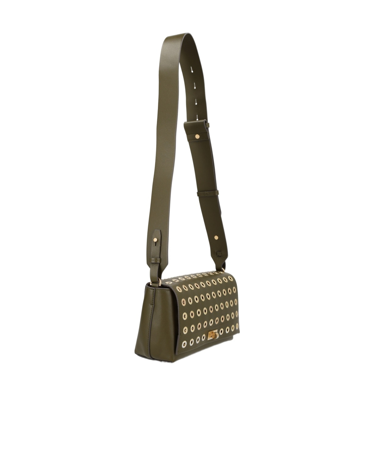 Anya Hindmarch Rectangular Cross-body Bag Adjustable Strap In Green