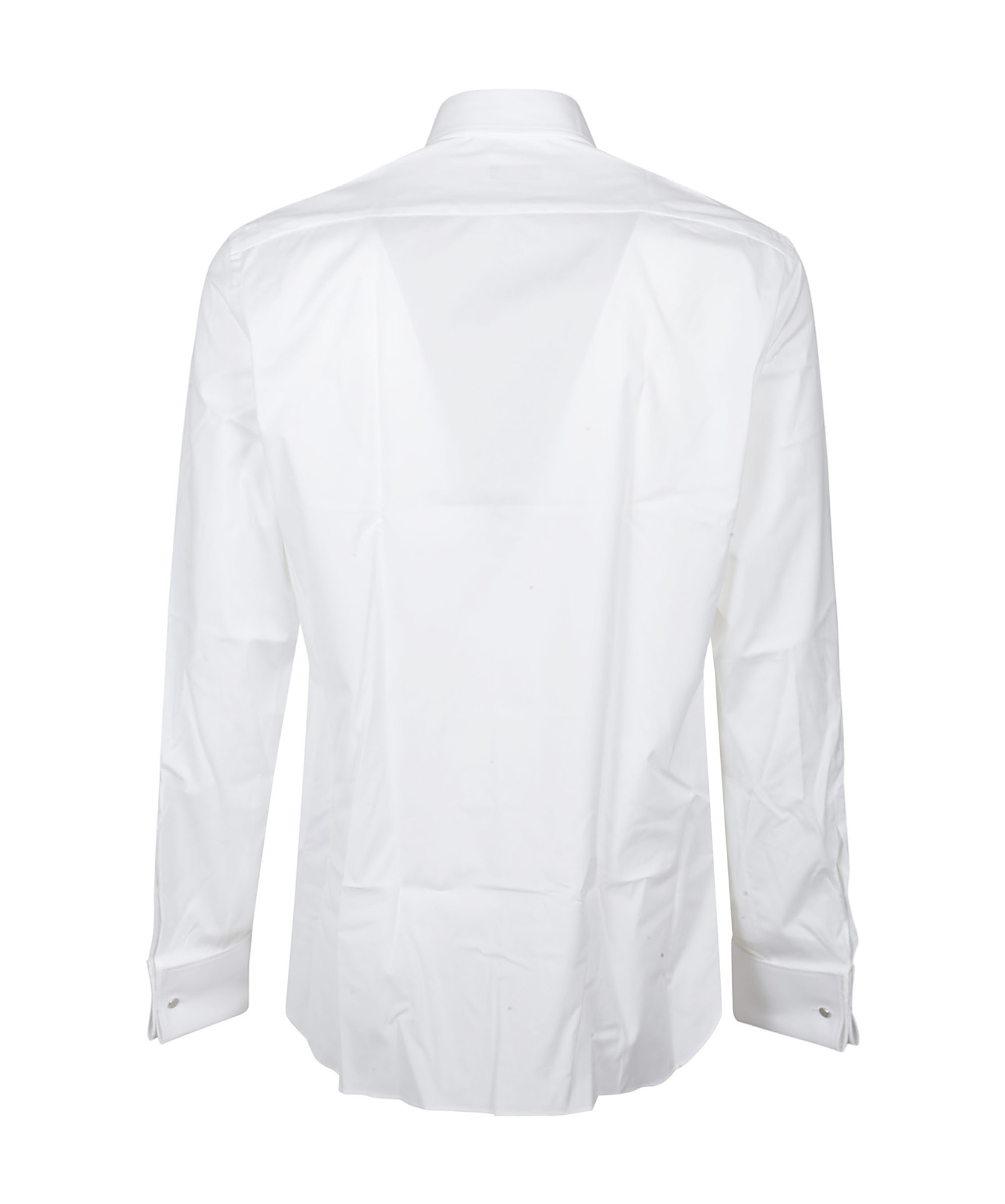 Zegna Lux Tailoring Long Sleeve Shirt In White