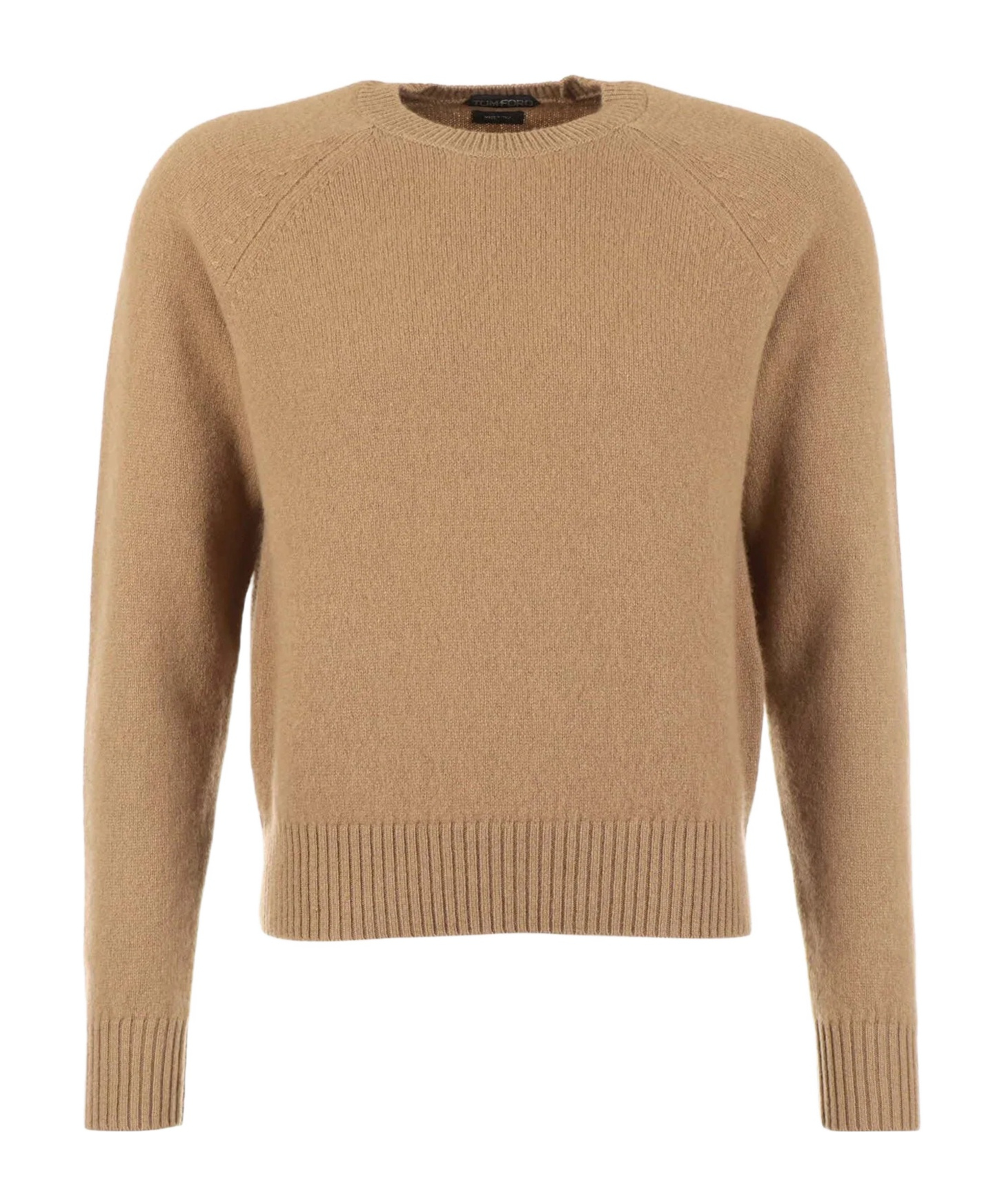 Tom Ford Raglan-sleeve Cashmere Sweater In Brown