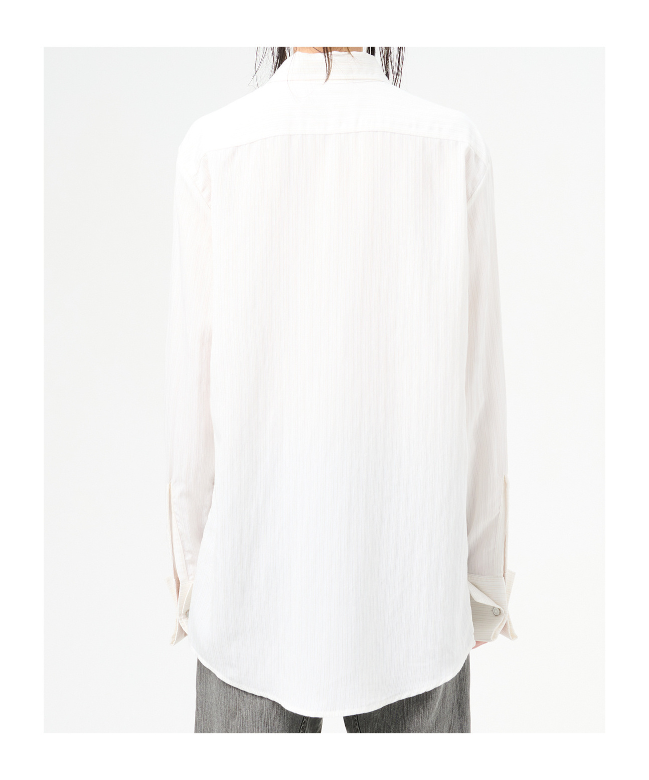 Our Legacy Long-sleeved Shirt In White