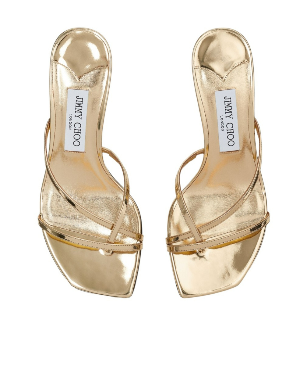 Jimmy Choo Etana Mule 50 In Gold