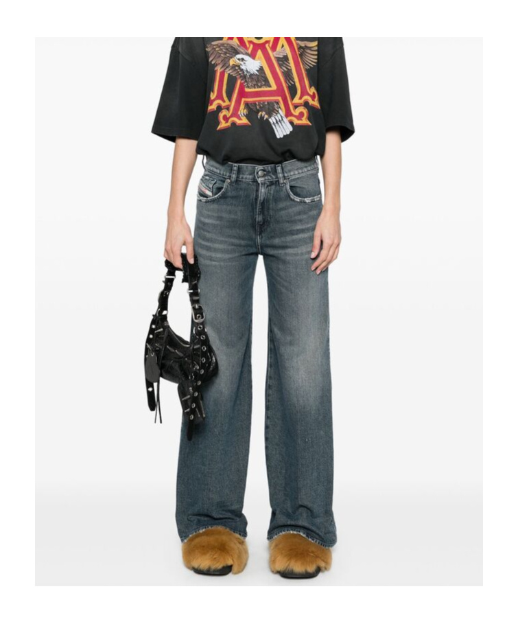Diesel 1978 D-akemi Jeans In Black