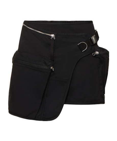 Helmut Lang Field Stretch-cotton Mini Skirt
