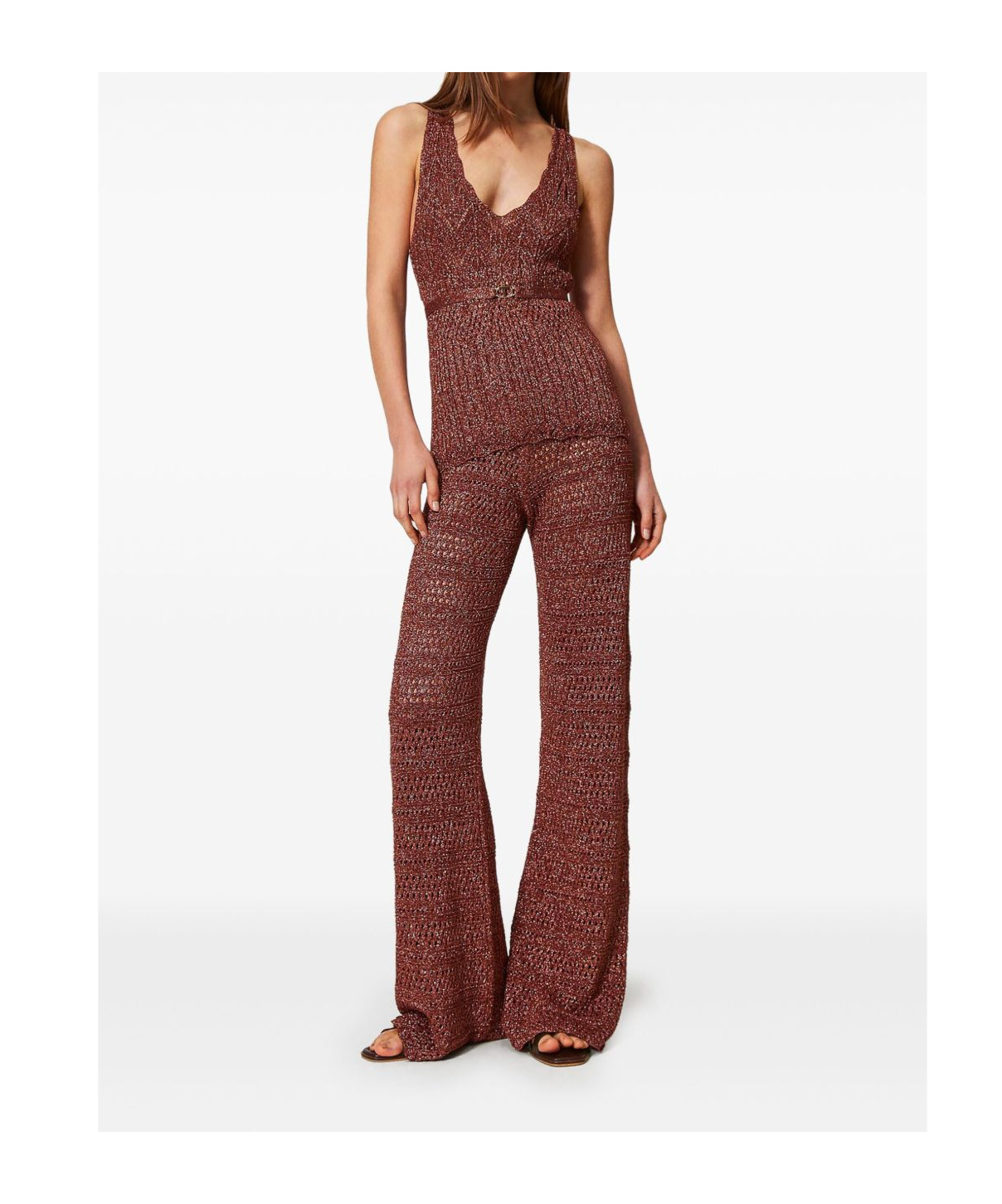 Shop Twinset Knitted Trousers
