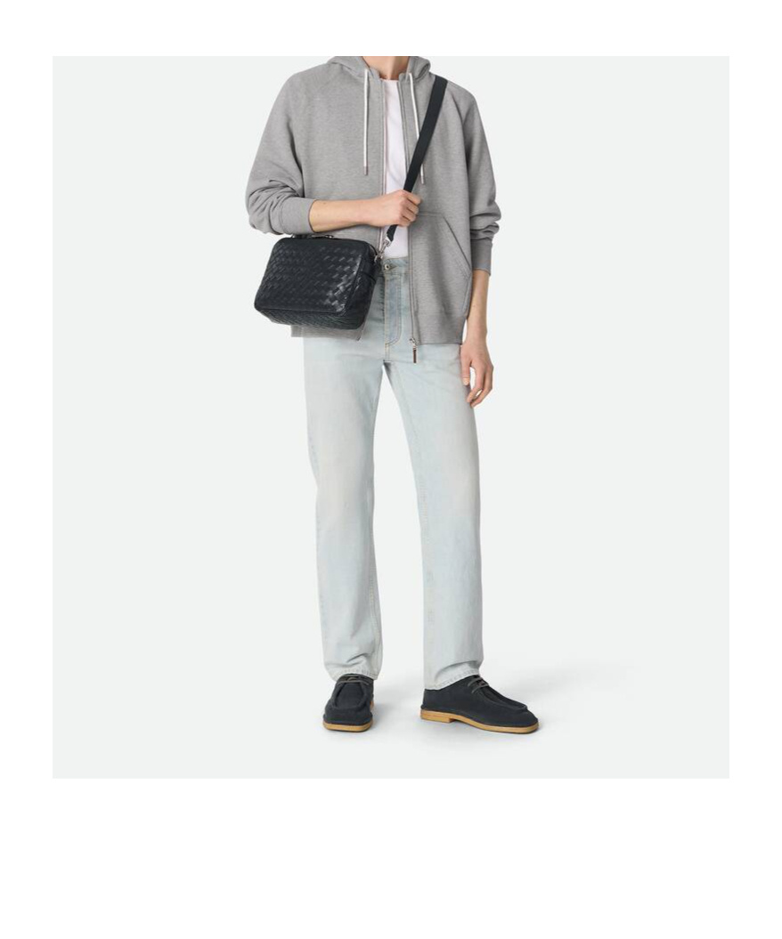 Bottega Veneta Leather Camera Mini Shoulder Bag