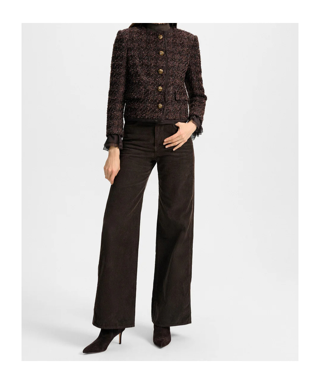 Veronica Beard Coll Jackets Brown In Black