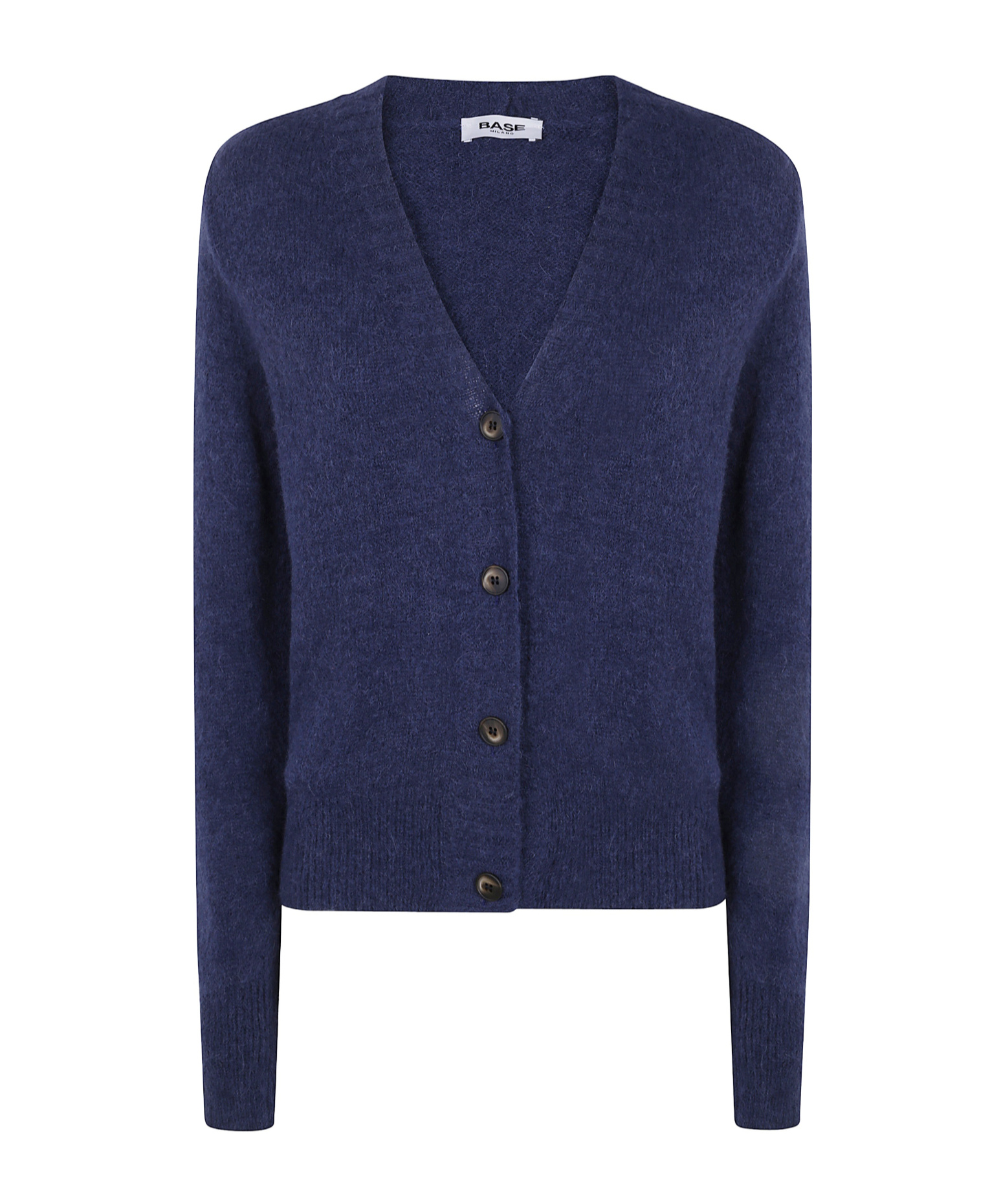 Baserange Long-sleeved V-neck Cardigan In Blue