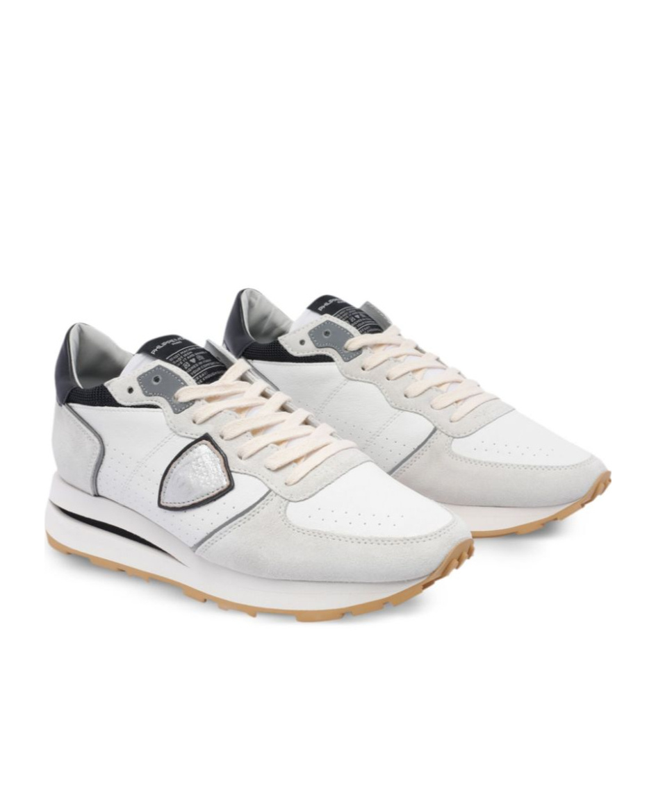 Philippe Model Laced Sneakers In White