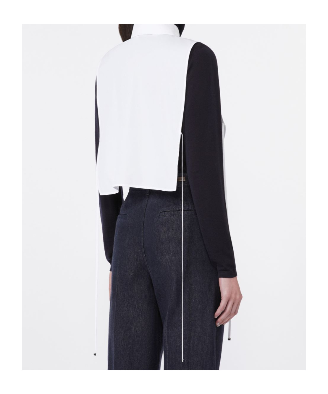 Max Mara Cotton Poplin Front In Gold