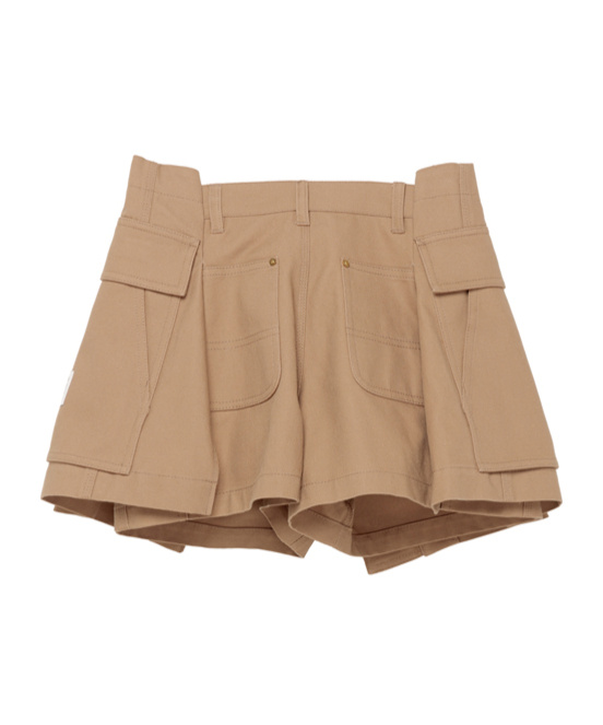 SACAI X CARHARTT WIP DUCK SHORTS