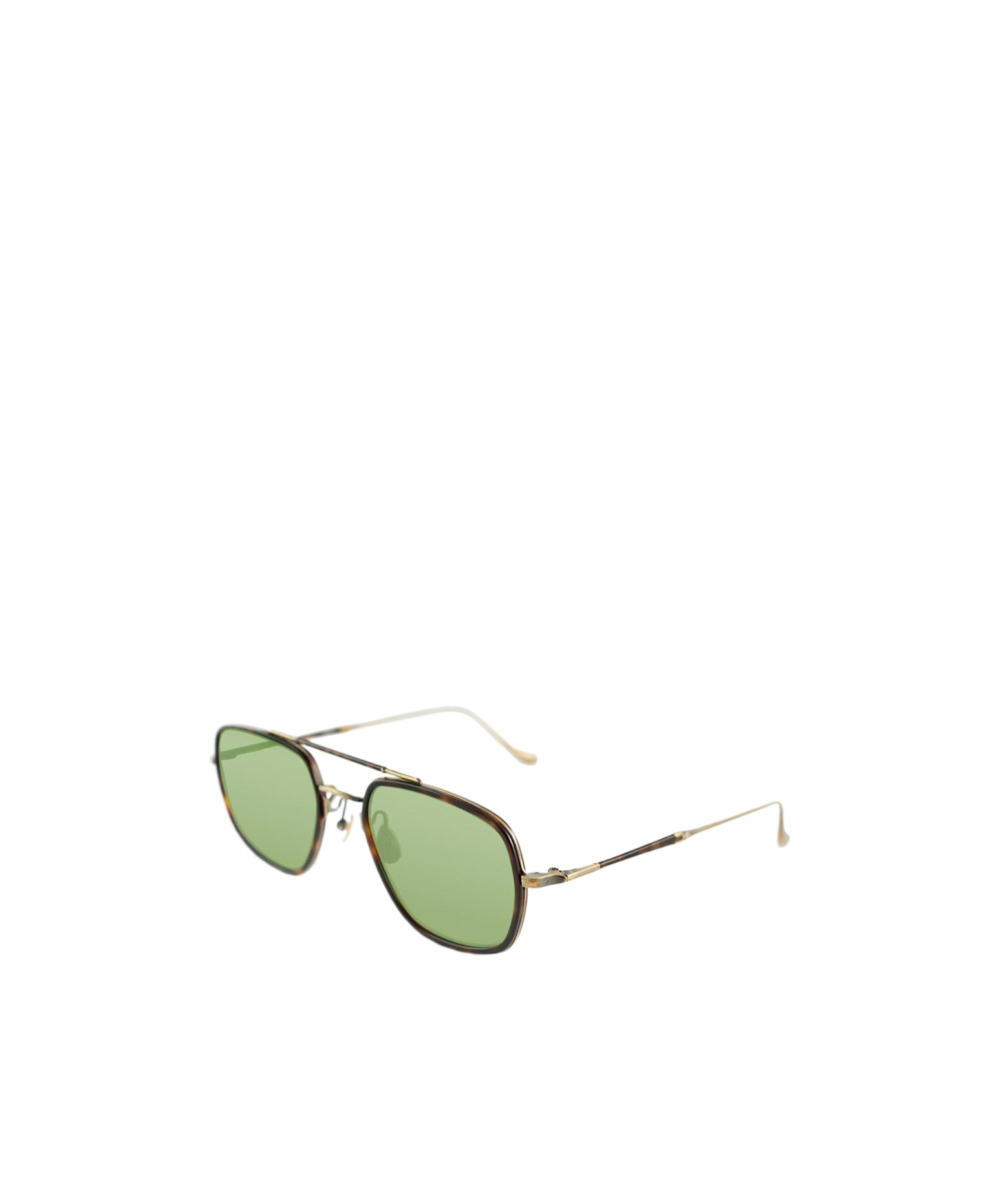 Matsuda Geometric Sunglasses In Green