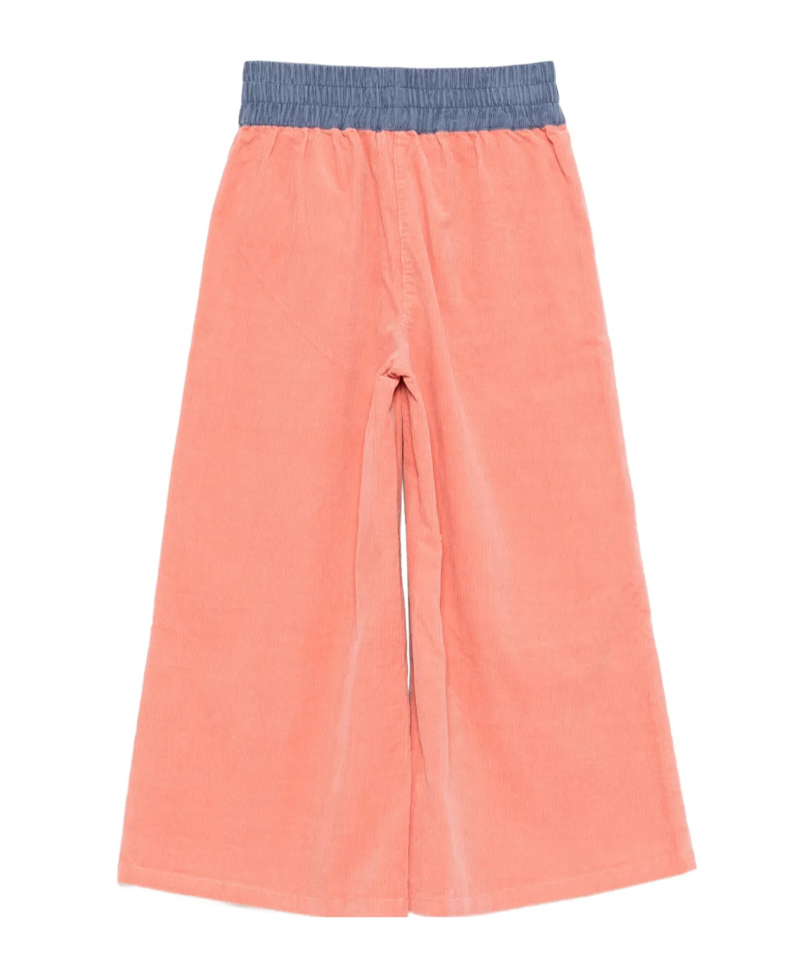 Stella Mccartney Bird-embroidered Corduroy Trousers In Pink