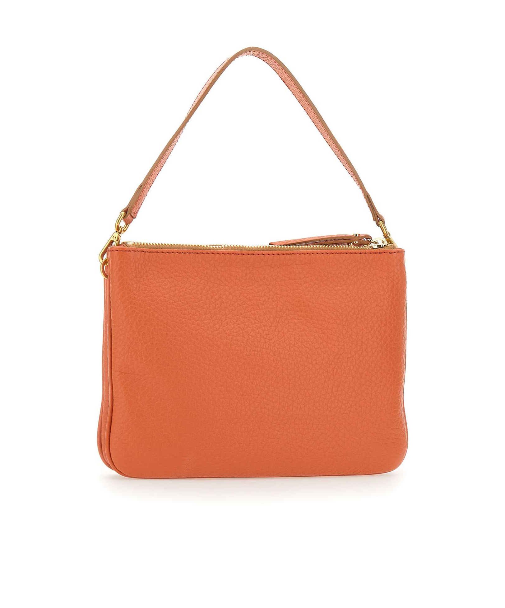 Gianni Chiarini Logo Embossed Shoulder Bag In Red