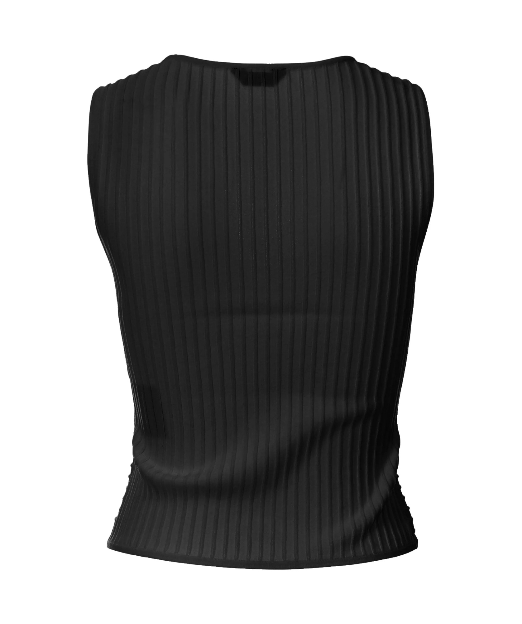 Just Cavalli Plaque-detail Tank Top In Black