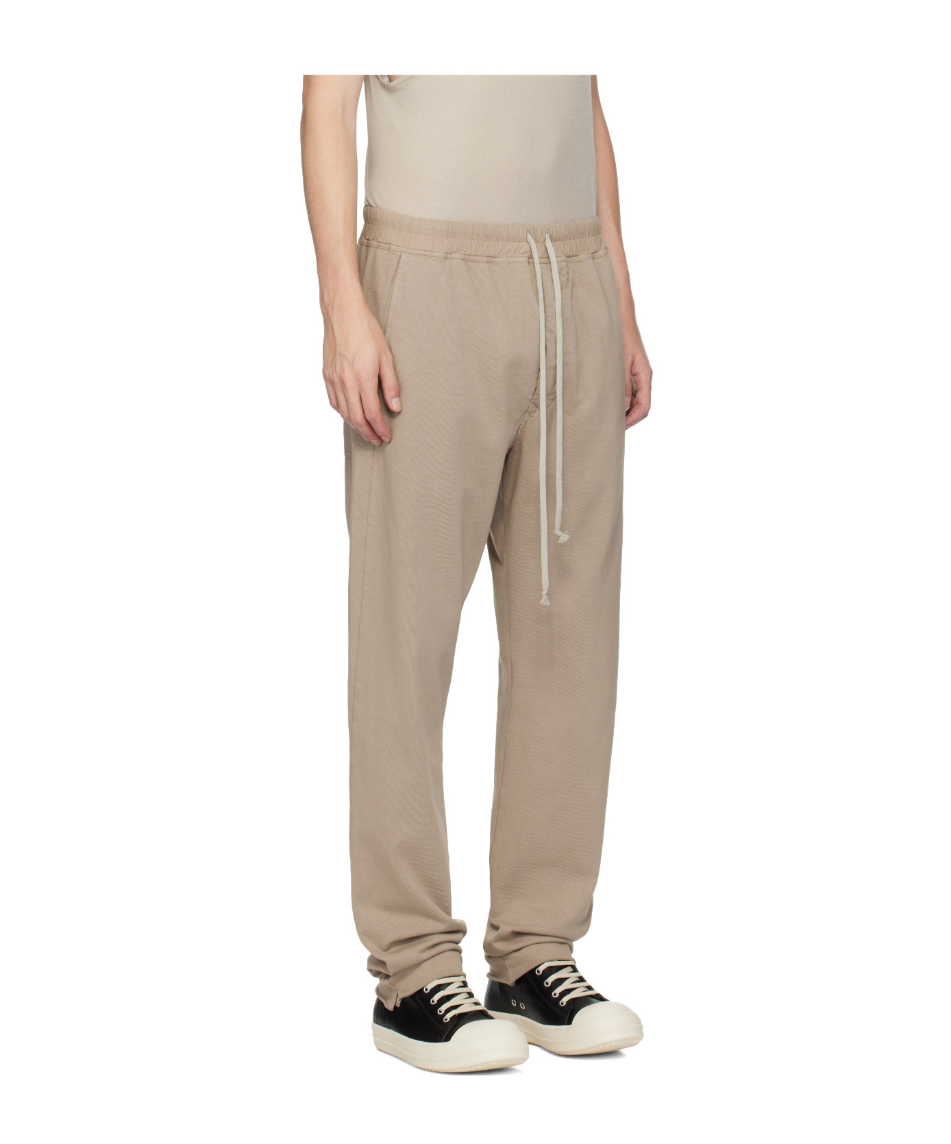 Rick Owens Drkshdw Concordians Berlin Drawstring Sweatpants In Neutral