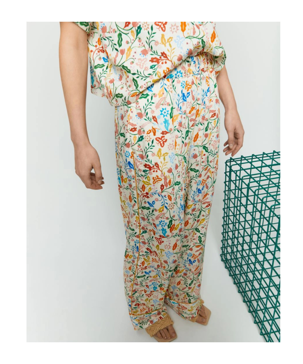 IBLUES PRINTED TROUSERS