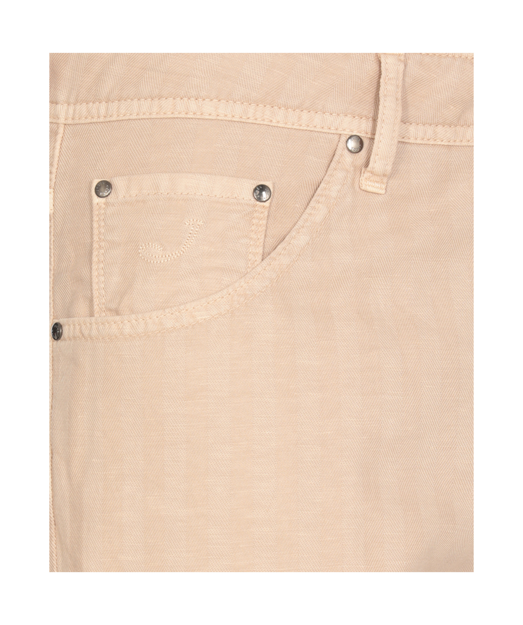 Jacob Cohen Beige Cotton Jeans In Neutral