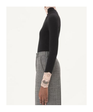 Valentino Garavani Cashmere Sweater Sweaters And Cardigans Black In Black