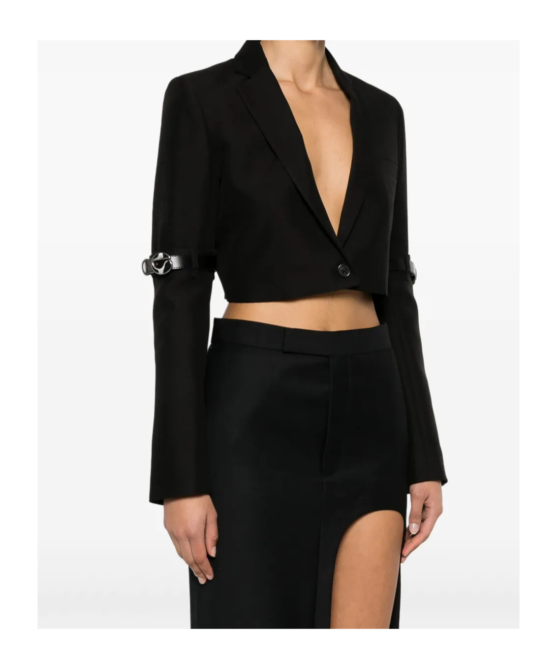 Coperni Hybrid Cropped Blazer