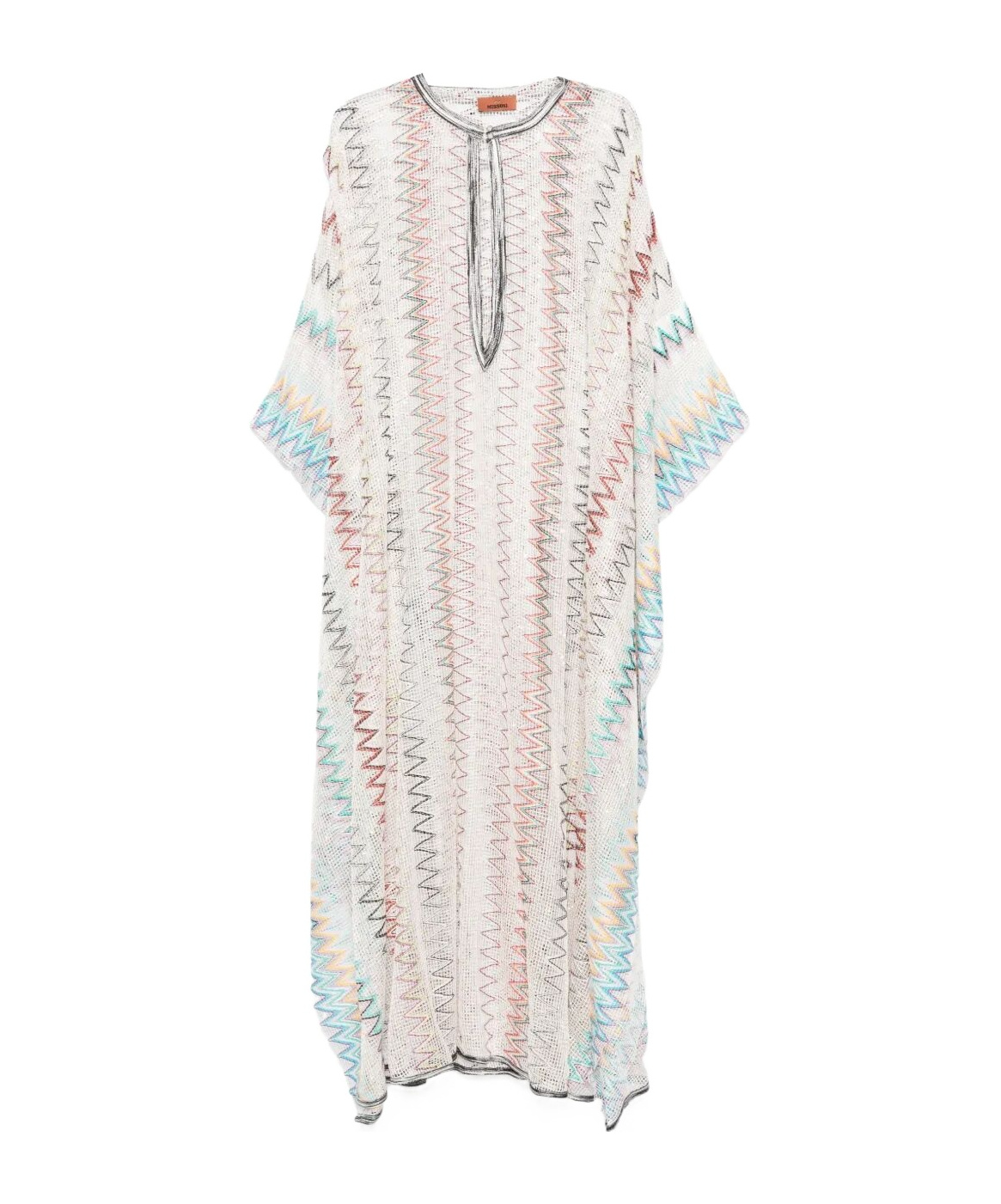 MISSONI OPEN-KNIT BEACH KAFTAN