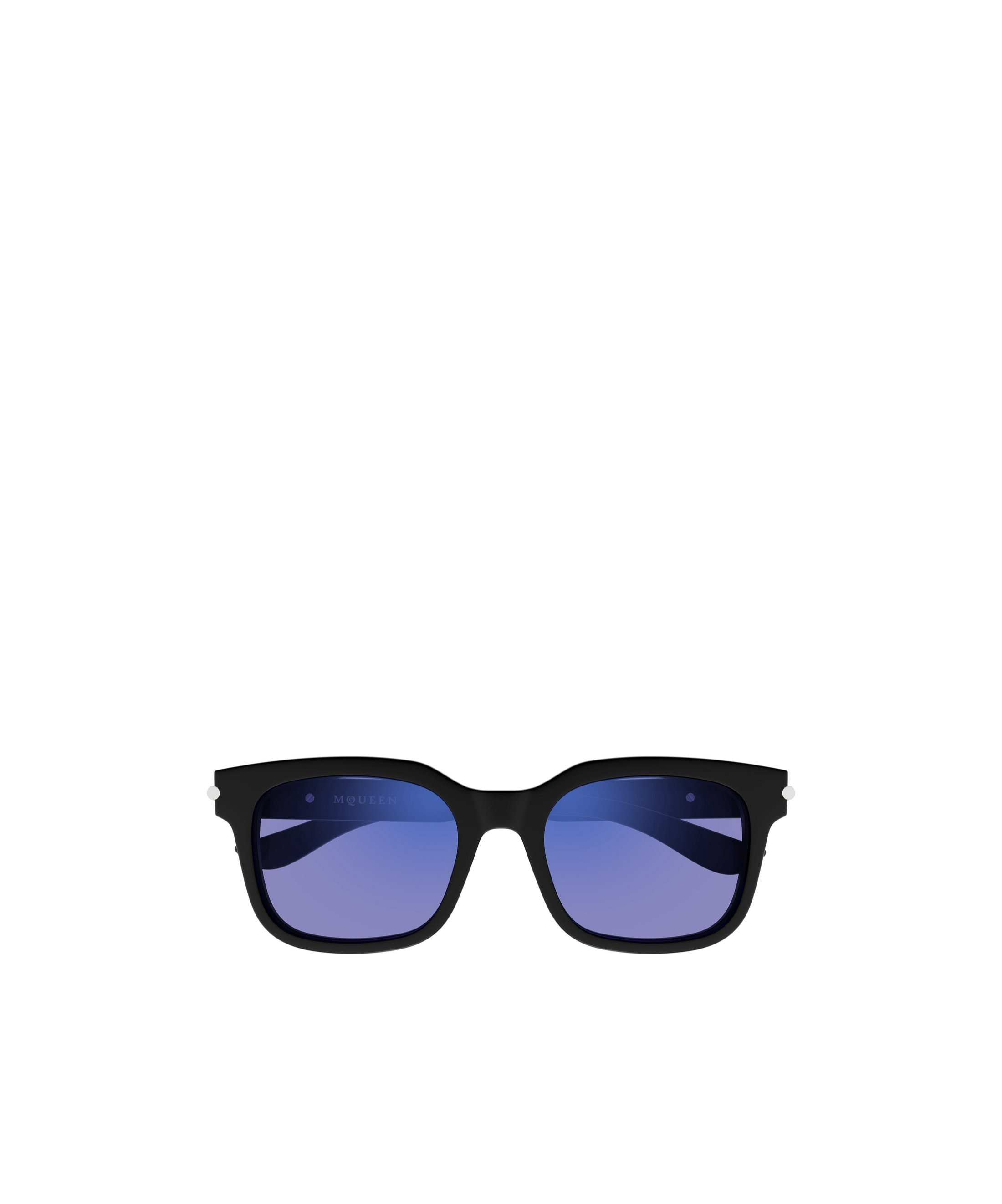 Alexander Mcqueen Eyewear Square Frame Sunglasses In Black