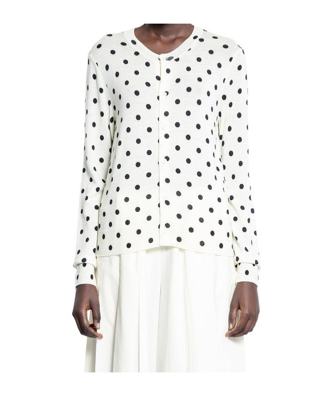 Comme Des Garçons Long-sleeved Cardigan