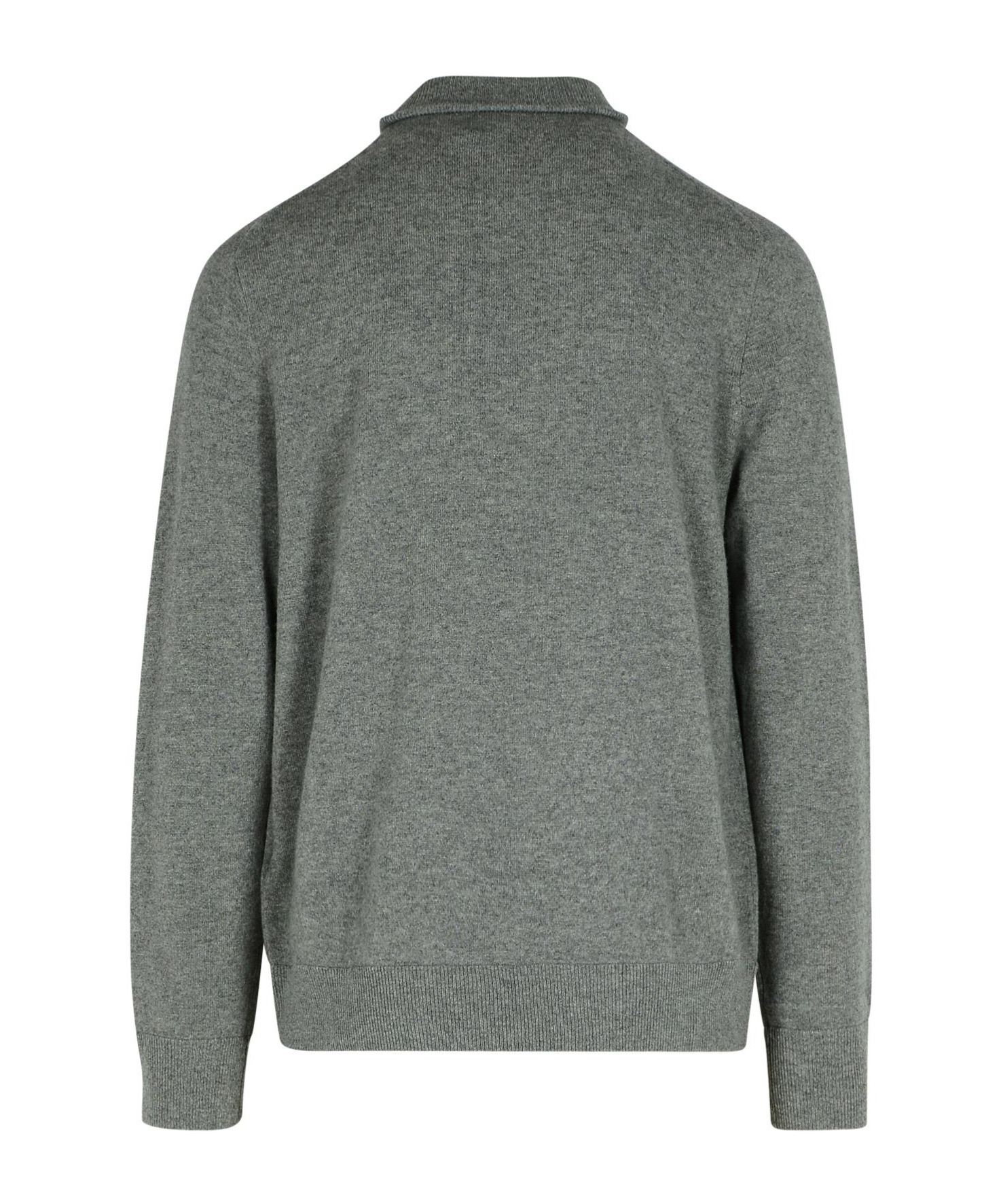 Shop Polo Ralph Lauren Polo Pony-embroidered Sweater In Gray