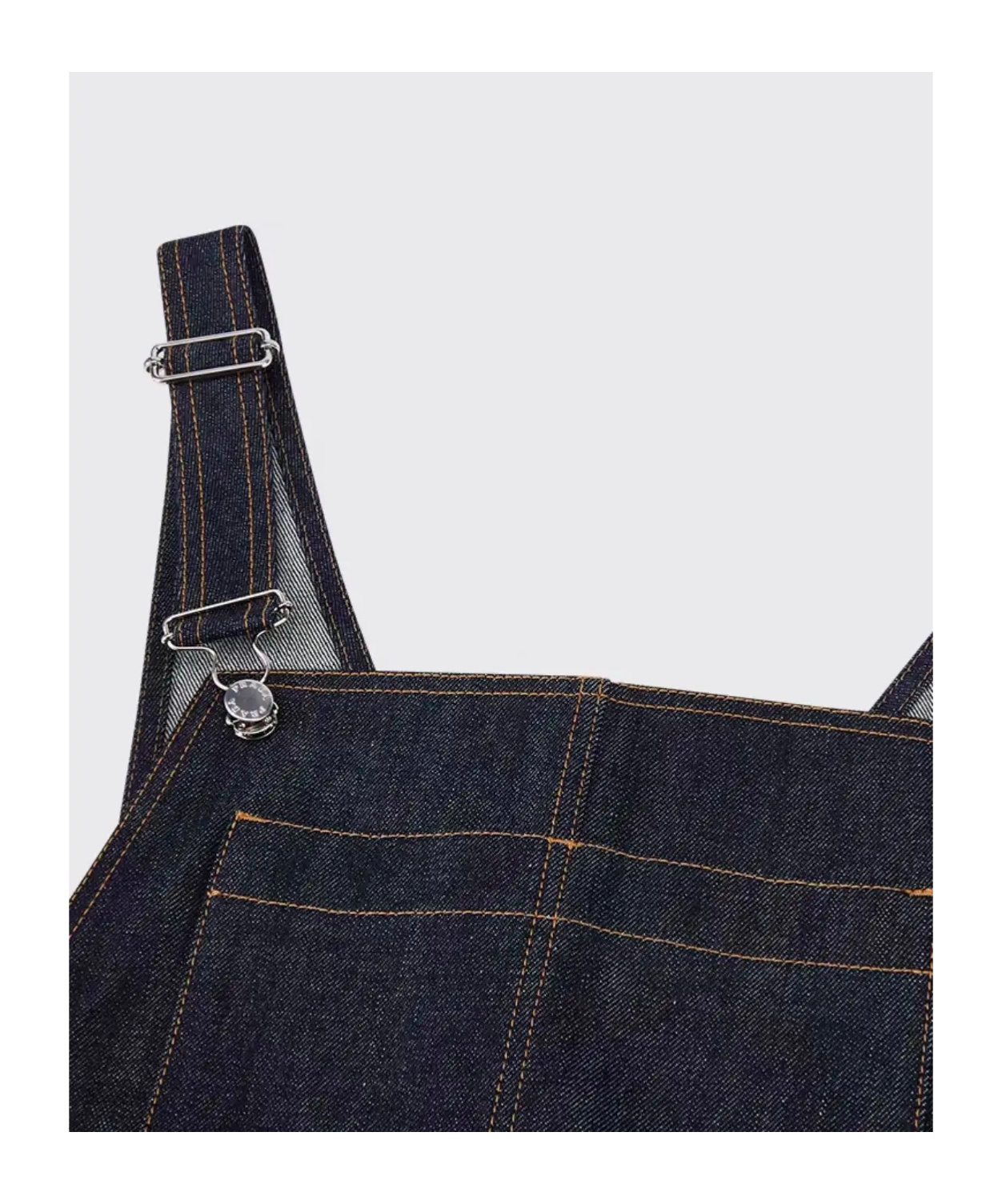 Prada Triangle Logo Jumpsuit In Blue