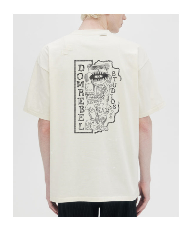 Domrebel Short-sleeved T-shirt In White