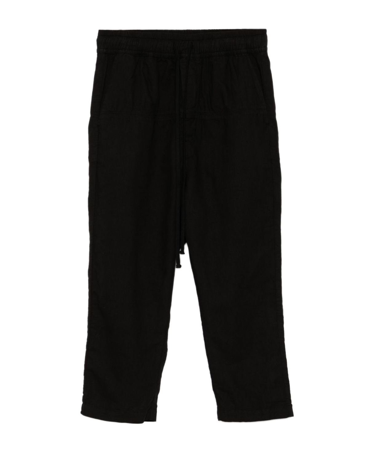 Thom Krom Elasticated Waistband Track Pants In Black