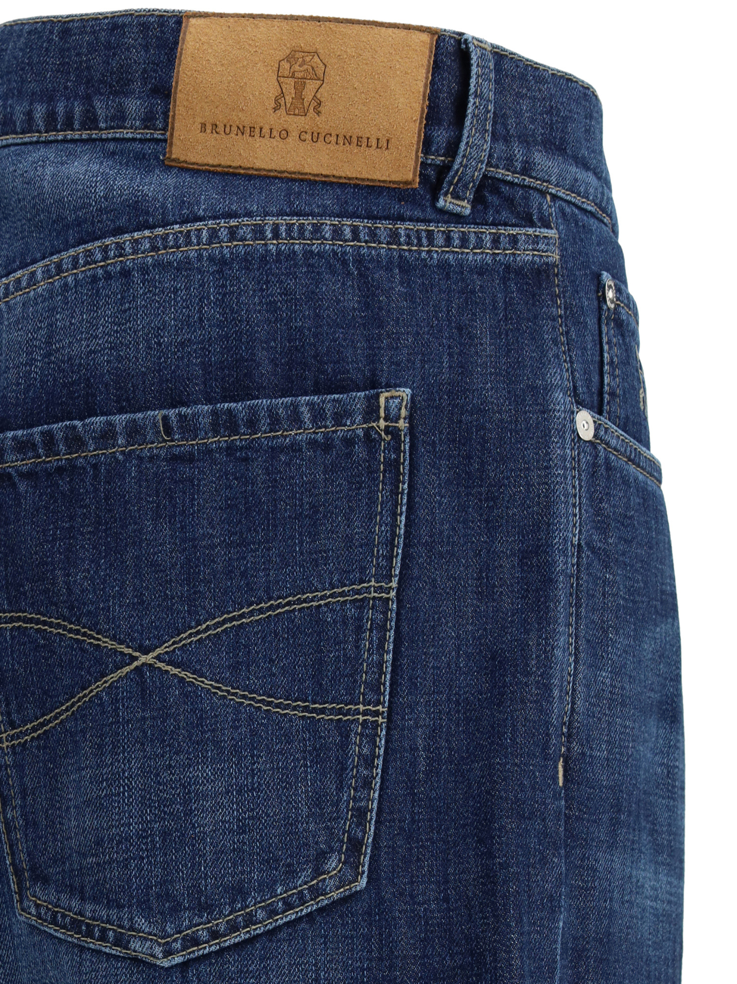 Brunello Cucinelli Camicia Twisted In Seta Dry Marrone In Blue
