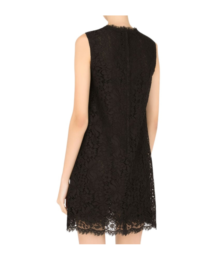 Dolce & Gabbana Sleeveless Dress In Black