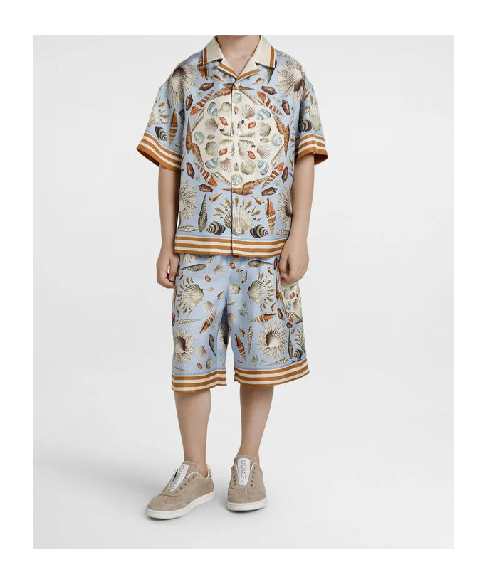 Dolce & Gabbana Printed Shorts In Multi