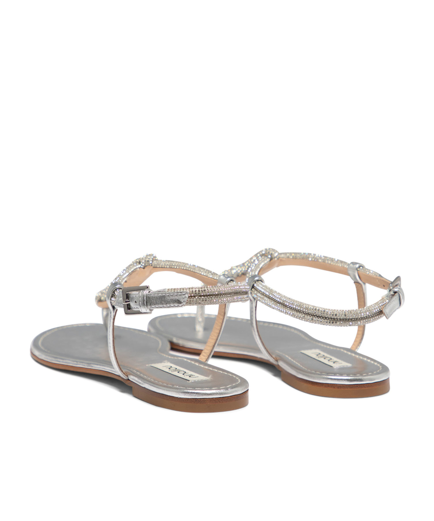 Shop Ninalilou Elisa 111 Sandals In Gray