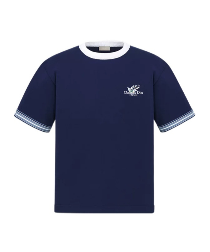 Dior Christian  Couture Lily Of The Valley T-shirt