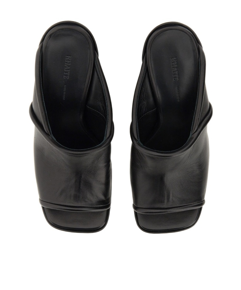Khaite Women's Sandals Mules The Stagg 105mm In Black