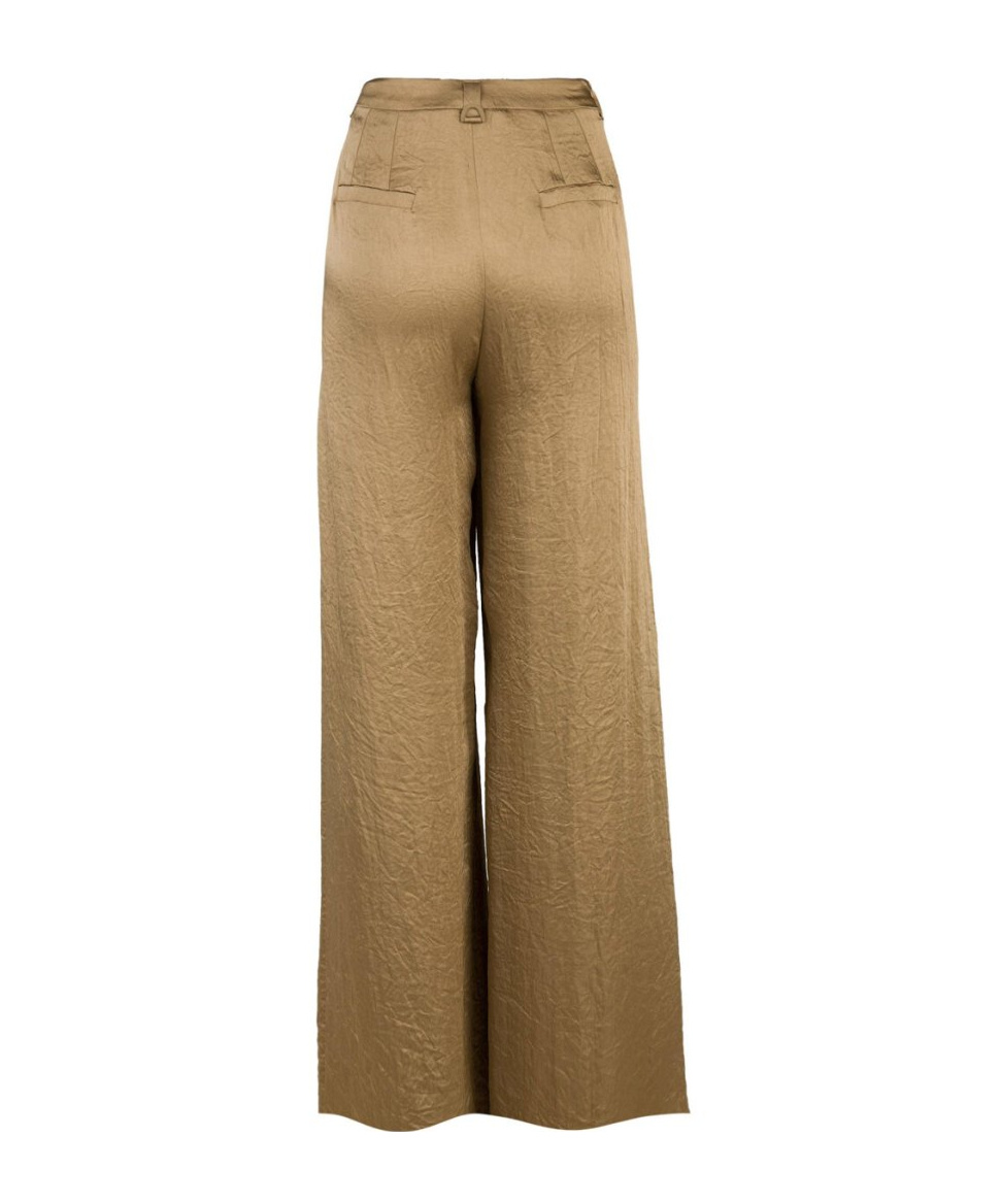 Marella Pleated Casual Pants In Brown